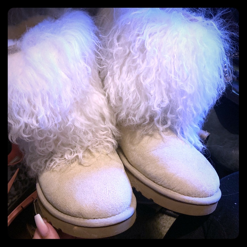 Ugg Mongolian size 7 but ugg size 7 so fit an 8